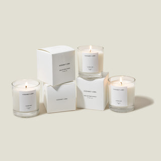 Branded Small Candle - Clear Glass 230gm