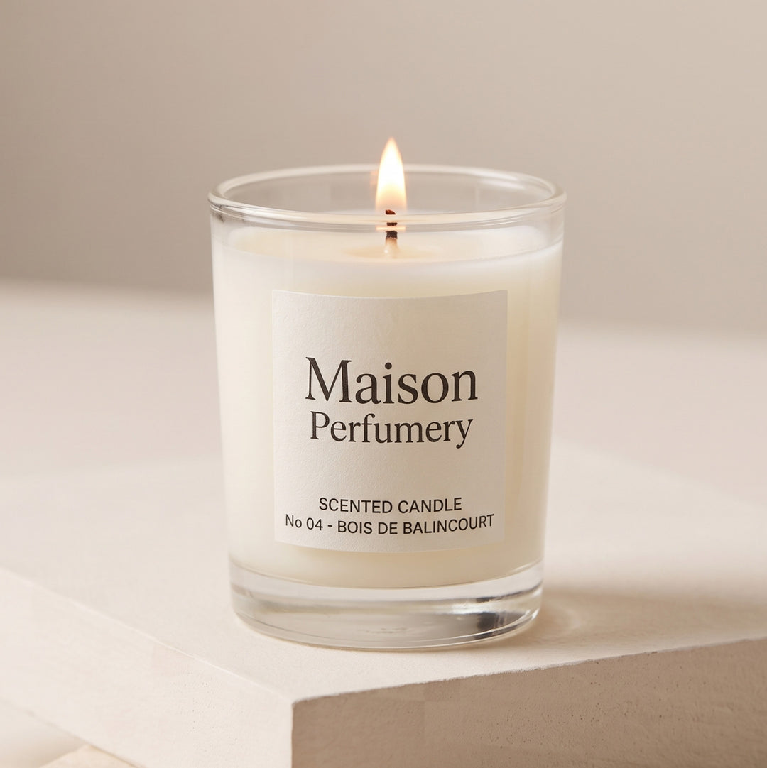 Bulk Printed Candle - Clear Glass (MOQ Required)